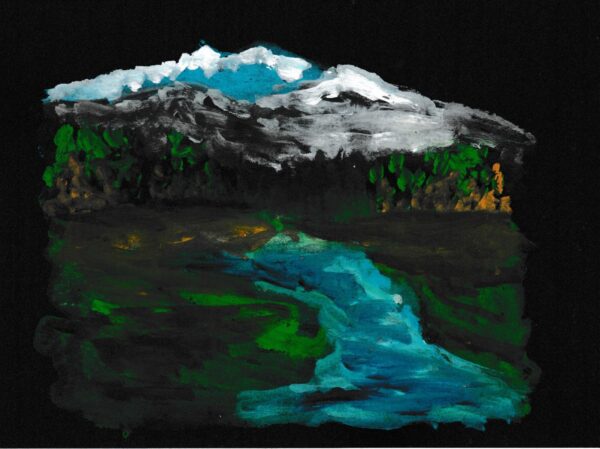 Mountain Stream and Valley