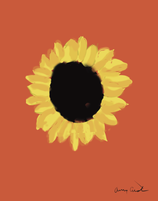 The joys of summer and sunshine and sunflowers